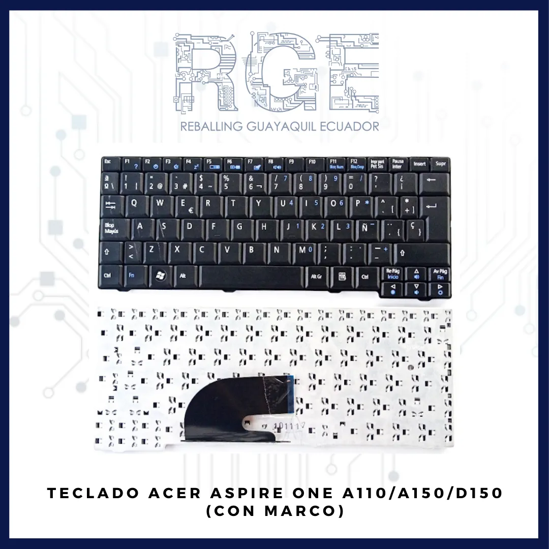 TECLADO ACER ASPIRE ONE A110 A150 D150 D250 ZG5 KAV10 KAV60