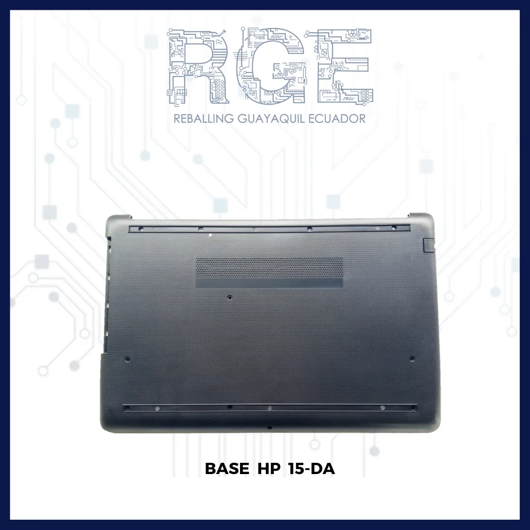 CARCASA BASE HP 15-DA 15-DB 15-DR 15-CS 15-CA 250 255 G7 PUERTO CON UNIDAD DE DVD