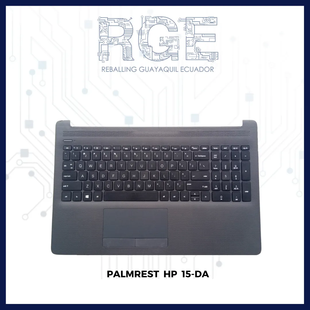 CARCASA PALMREST HP 15-DA 15-DB 15-DR 15-CS 15-CA 250 255 G7