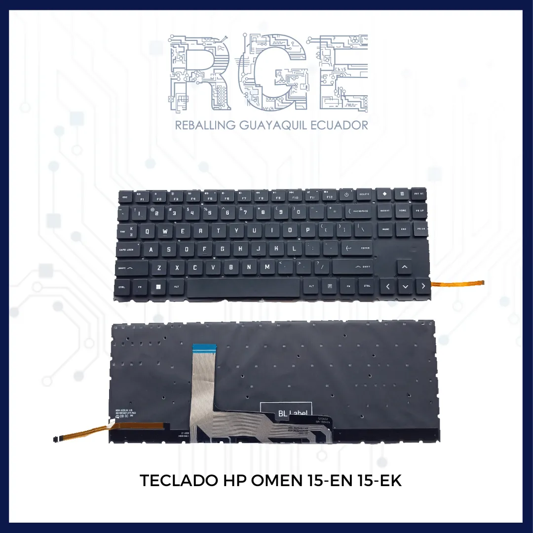 TECLADO HP OMEN 15-EN/15-EK (CON LUZ)