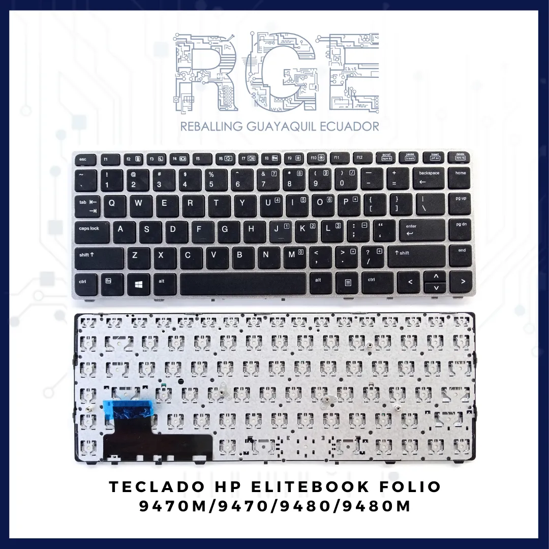 TECLADO HP ELITEBOOK FOLIO 9470M/9480M
