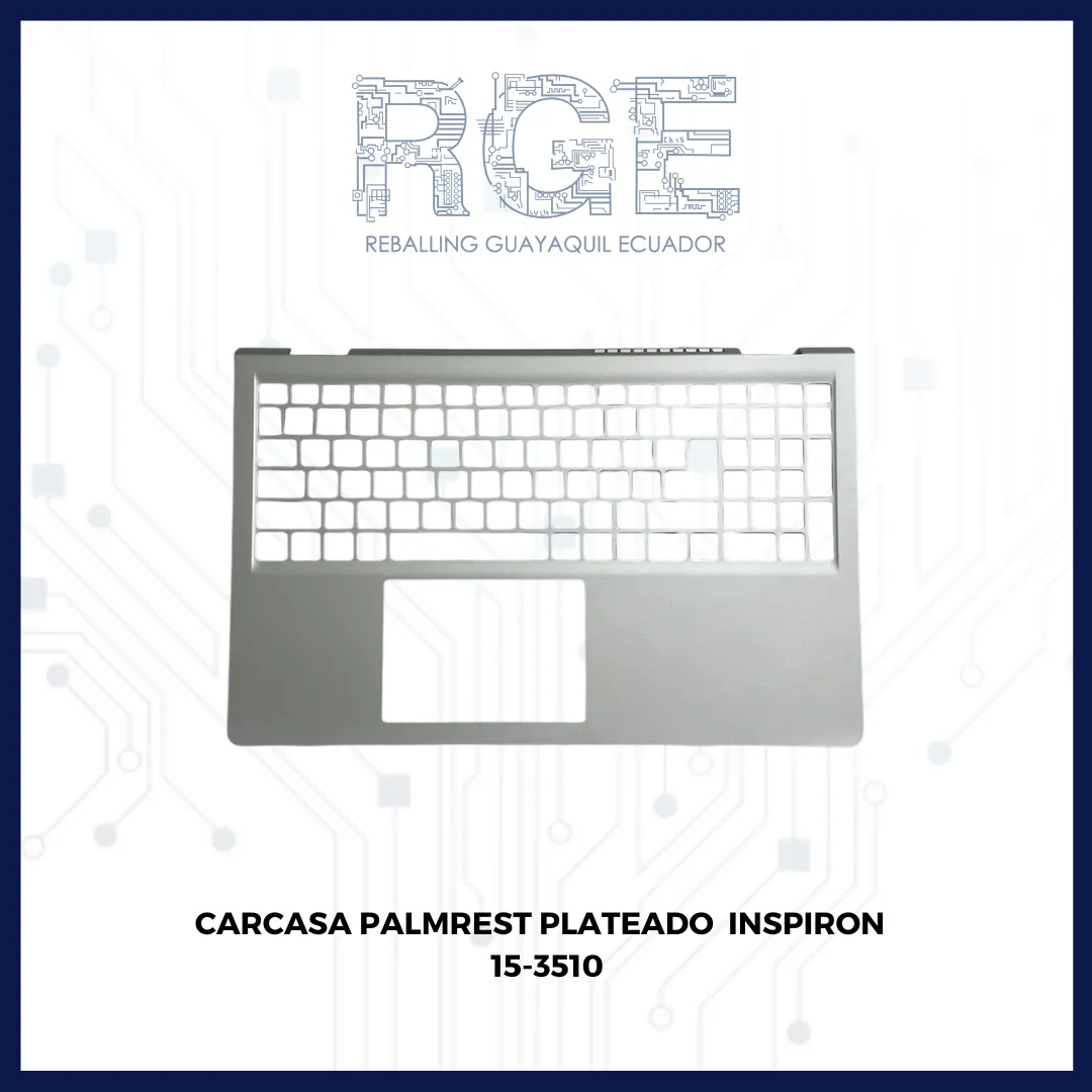 CARCASA PALMREST PLATEADO PARA LAPTOPS DELL INSPIRON 15-3510 3511 3515 3520 3521 3525 3500