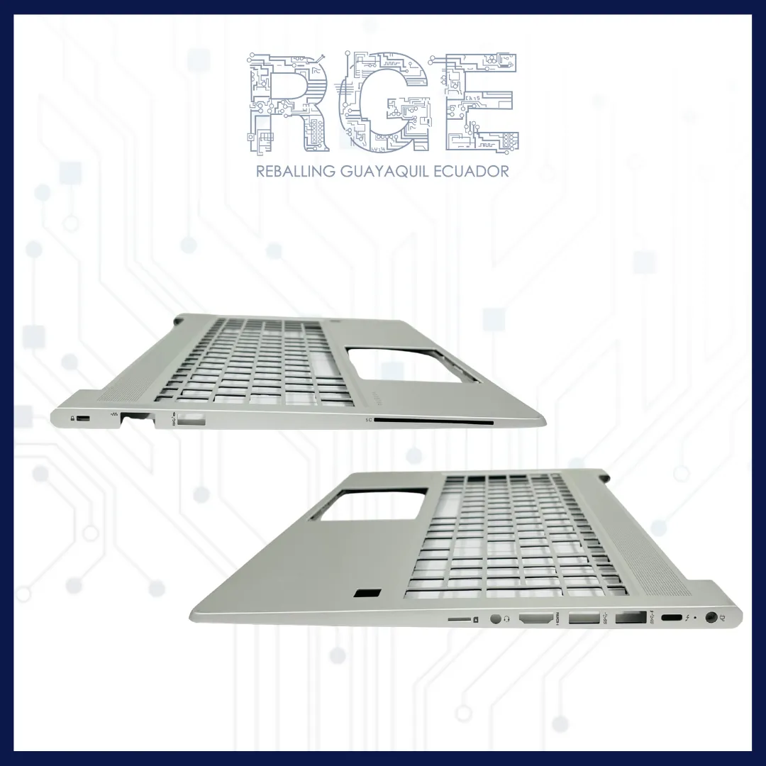 CARCASA PALMREST HP PROBOOK 450 G8 G9 / COVER COLOR PLATEADO 