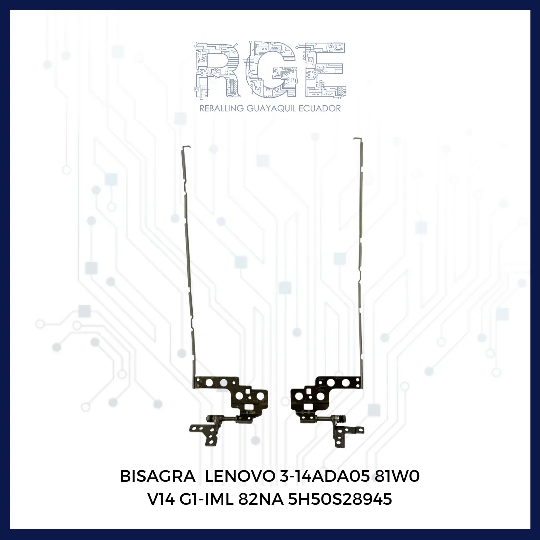 BISAGRAS LENOVO 3-14ADA05 81WO V14 G1-IML 82NA 5H50S28945