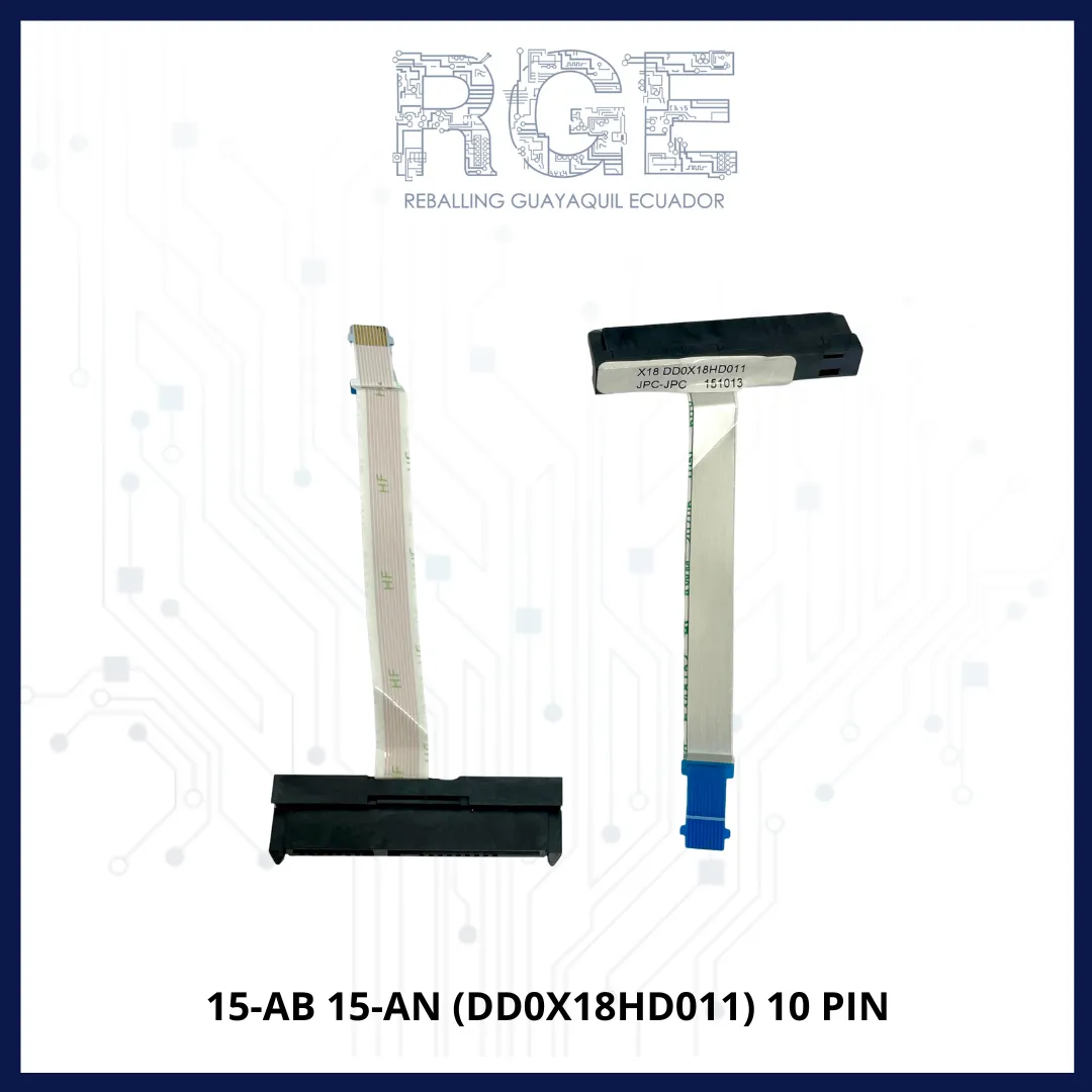 ADAPTADOR DE DISCO DURO HP 15-AB 15-AN (DD0X18HD011) 10 PIN