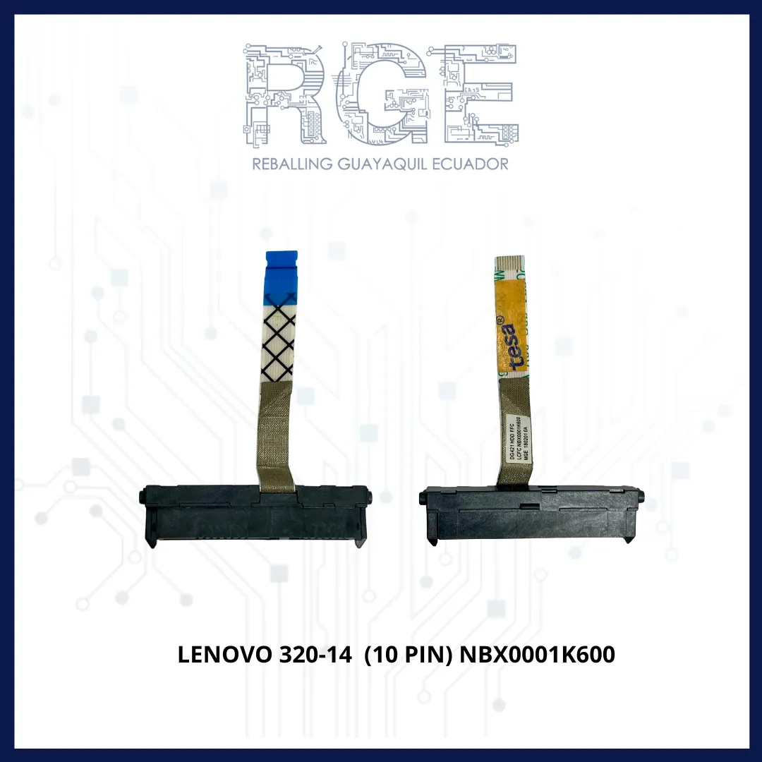 ADAPTADOR DE DISCO DURO LENOVO 320-14 / 330-14 (10PIN) NBX0001K600