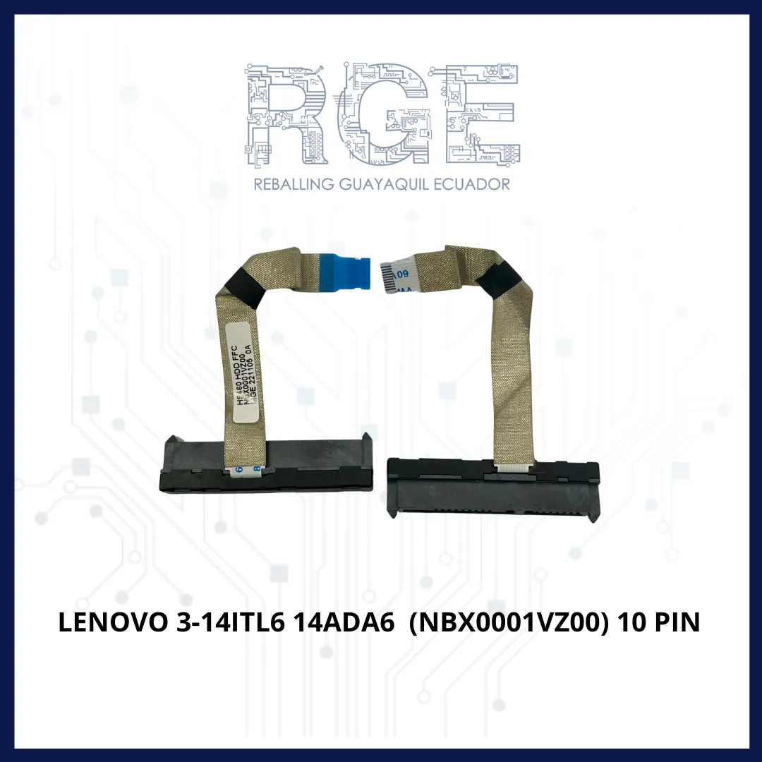 ADAPTADOR DE DISCO DURO LENOVO 3-14ITL6 14ADA6 14ALC6 V14 G3 IAP ABA V14 G2 ITL ALC IJL (NBX0001VZ00