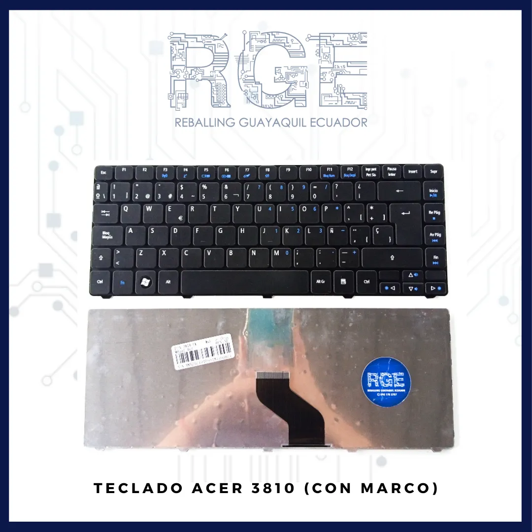 TECLADO ACER 3810, 3820, 4733, E1-431