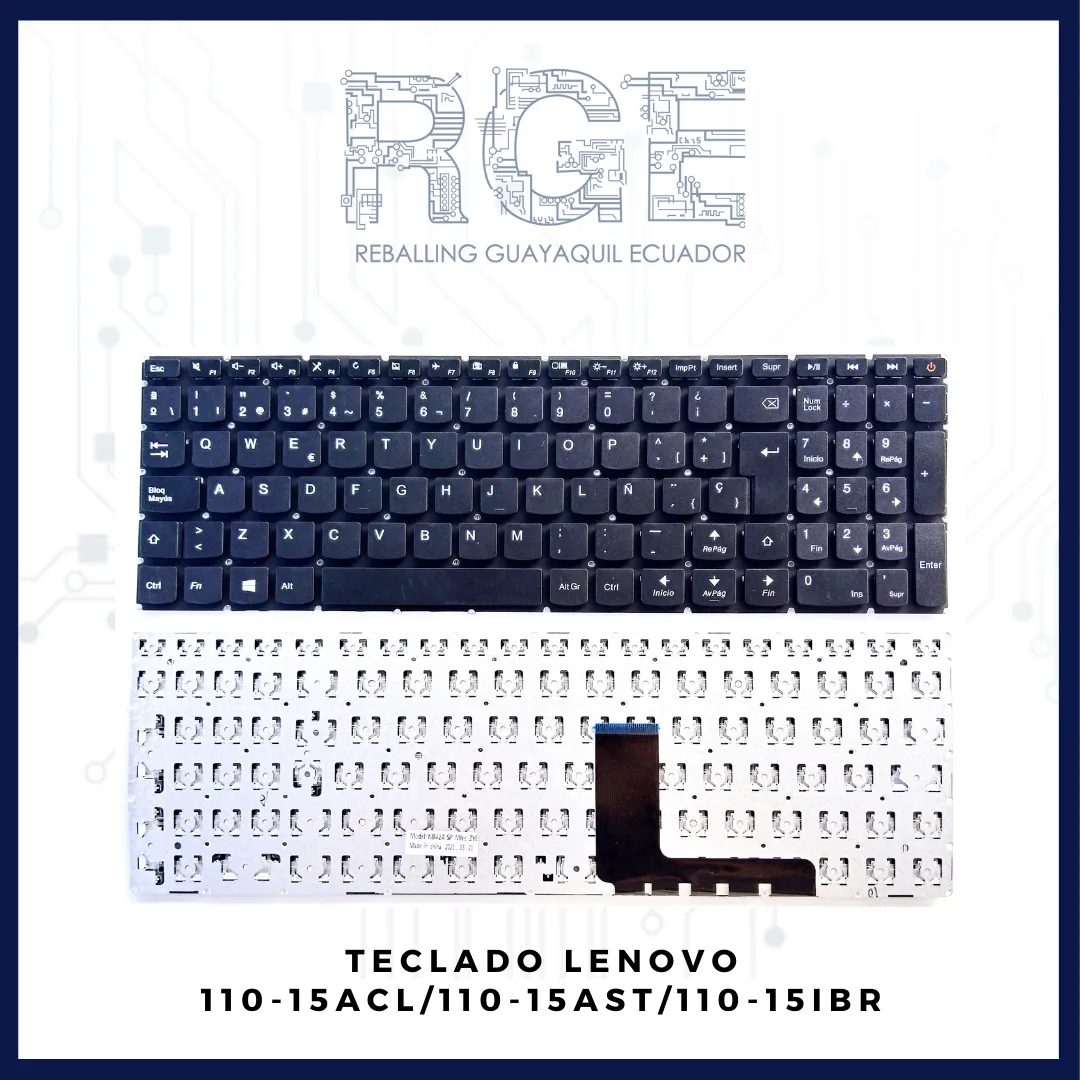 TECLADO LENOVO 110-15ACL/110-15AST/110-15IBR