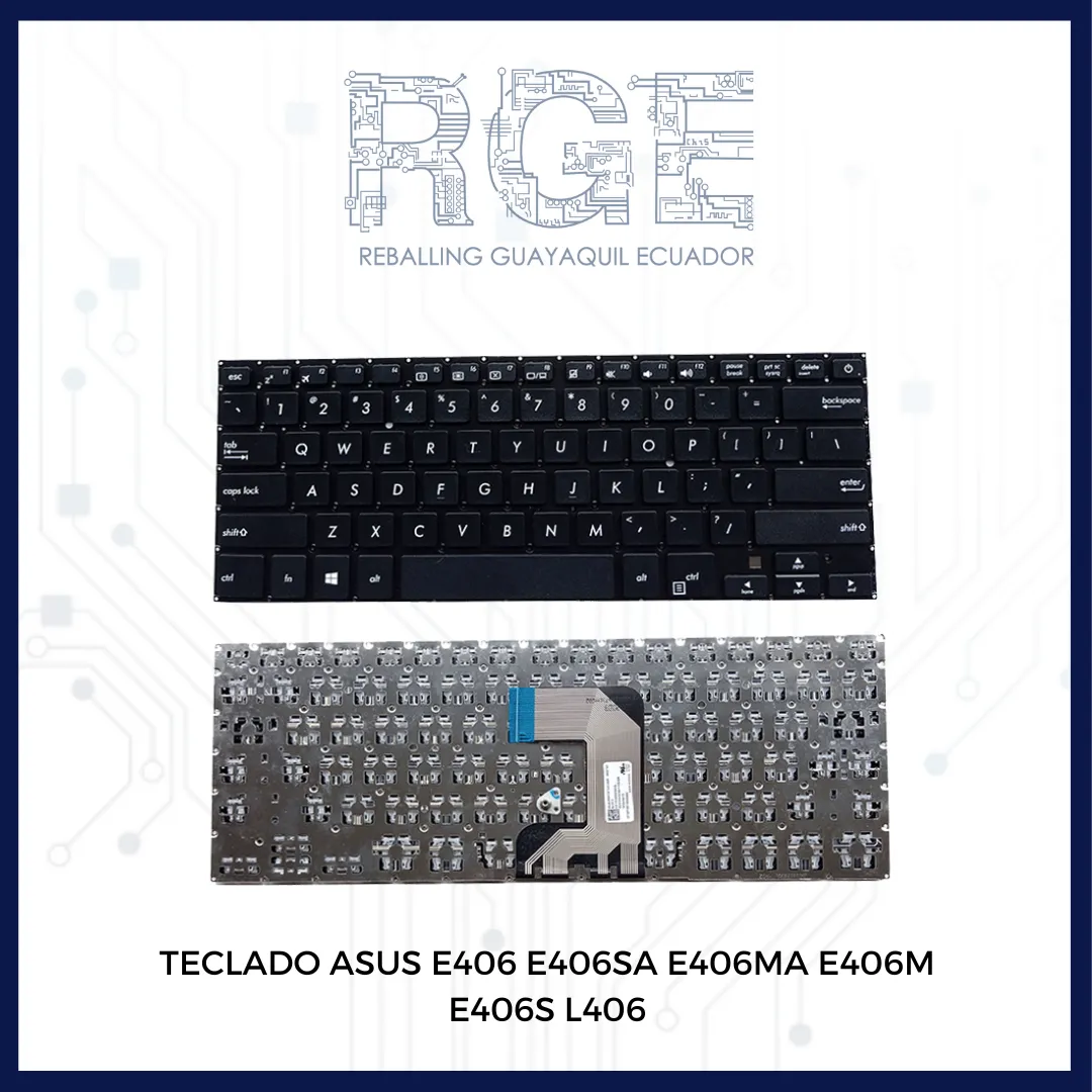 TECLADO ASUS E406 E406SA E406MA E406M E406S L406