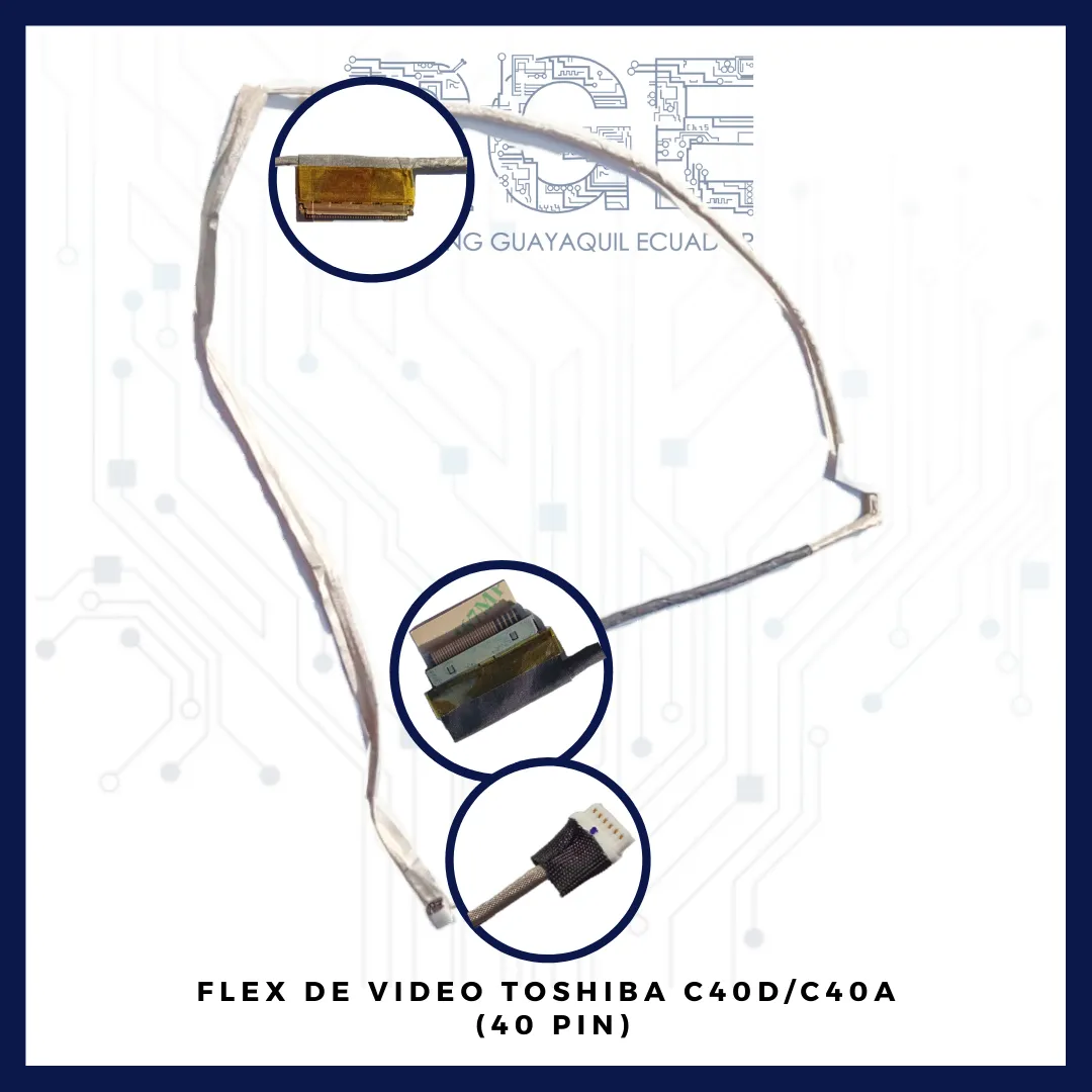 FLEX DE VÍDEO TOSHIBA C40D/ C40-A/ C40D-A