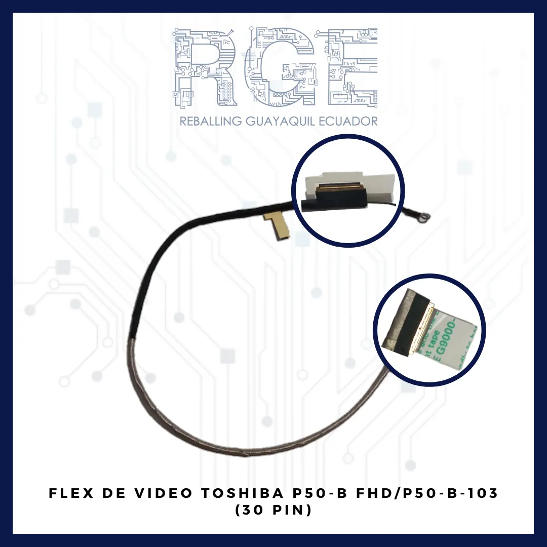 FLEX DE VÍDEO PARA LAPTOP TOSHIBA P50-B FHD/P50-B-103