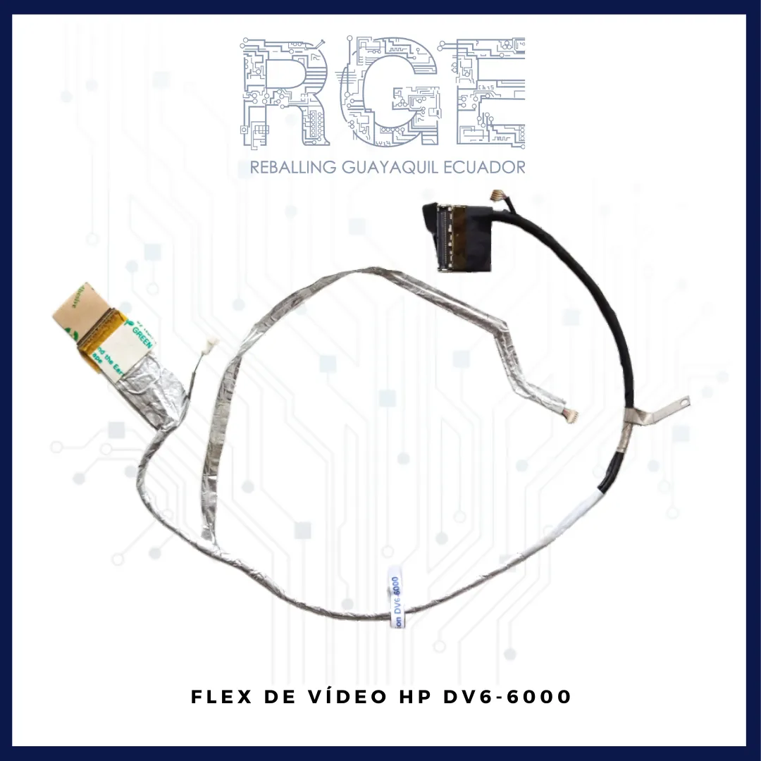 FLEX DE VÍDEO PARA LAPTOP HP DV6-6000/DV7/ DV7-6000