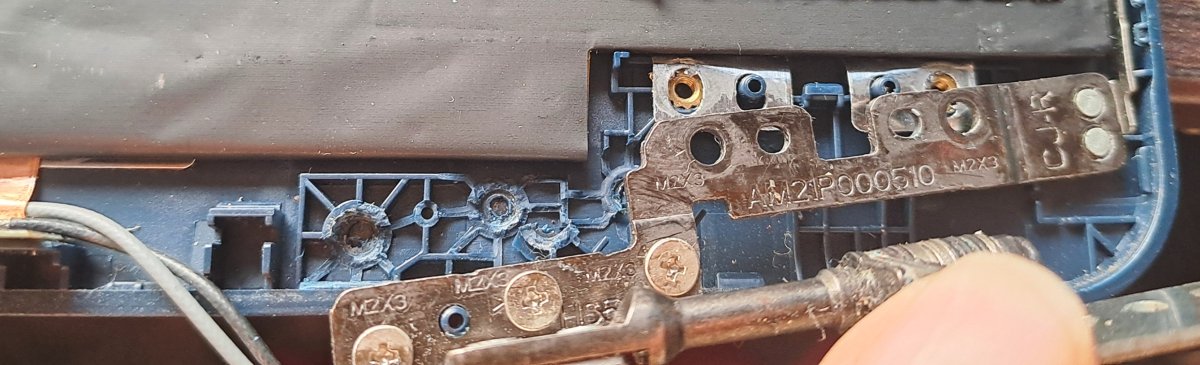 Reparación de bisagras